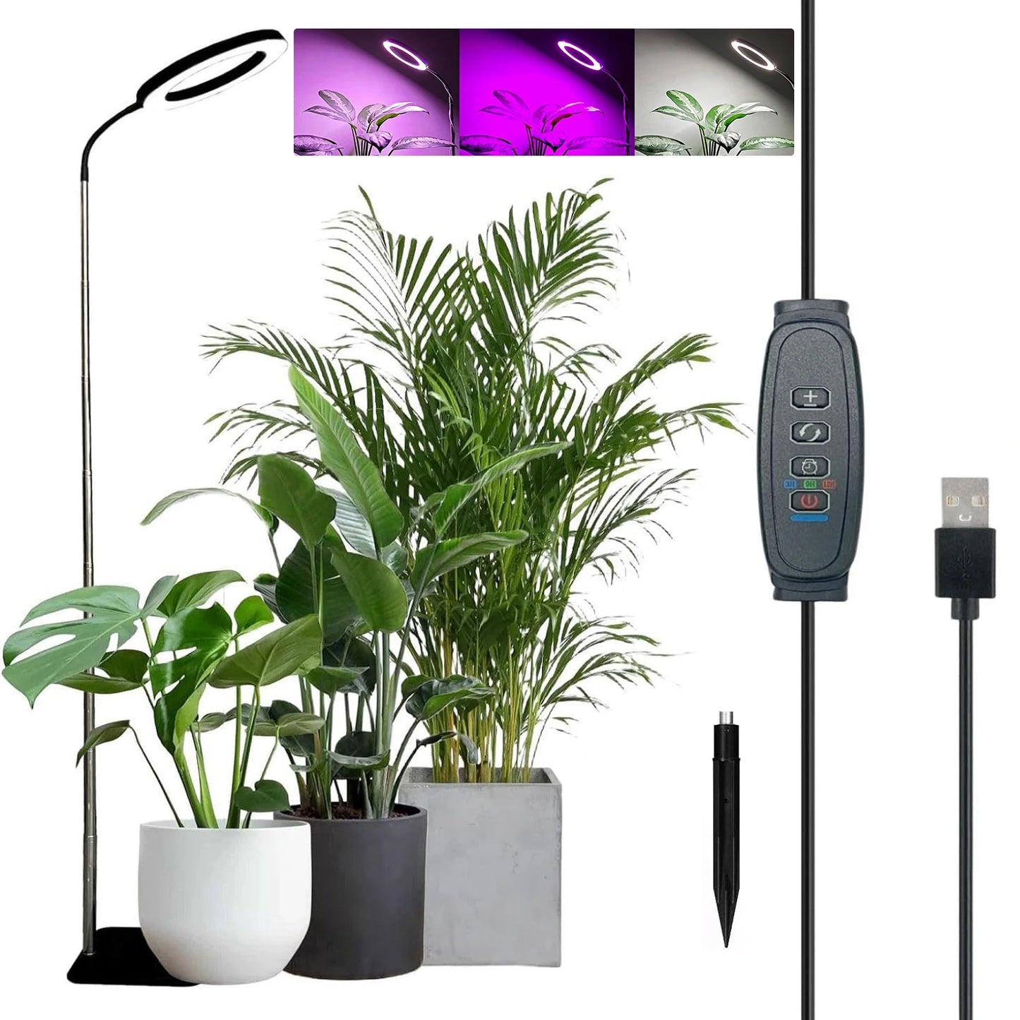 Full Spectrum LED Grow Floor Lamp
