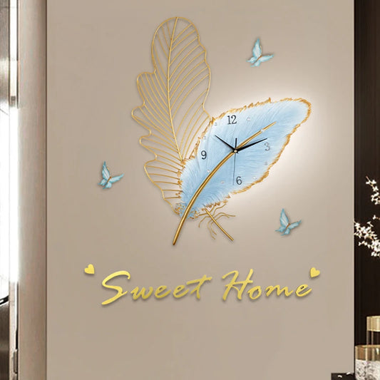 Minimalist Iron Wall Clock