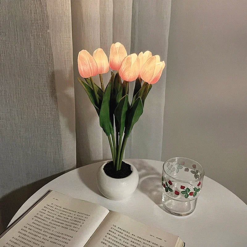 LED Tulip Night Light