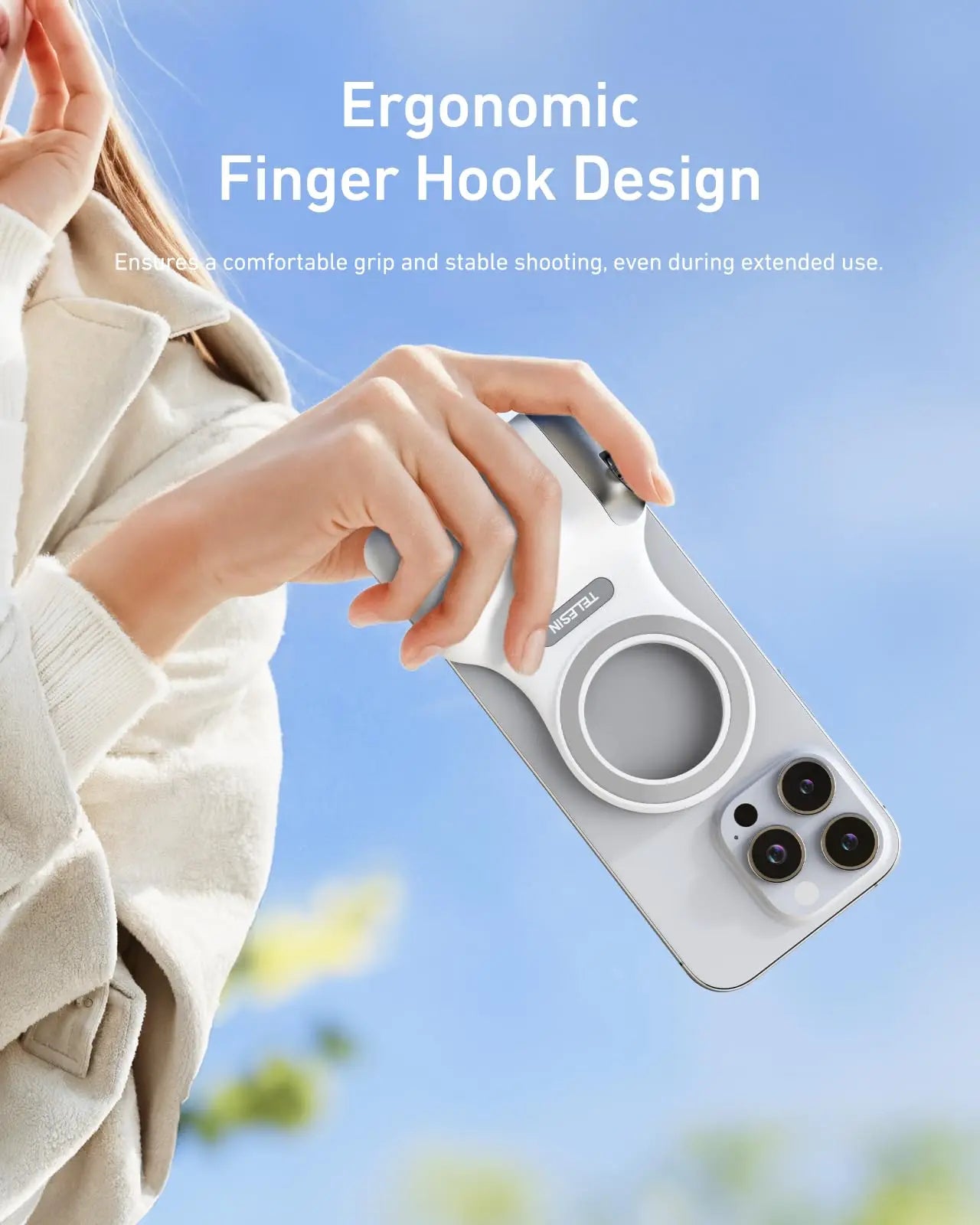 Fun Shot Magnetic Grip for iPhone & Android