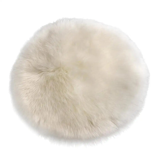 Soft Faux Sheepskin Area Rug – Small Plush Fur Carpet for Bedroom & Home Décor