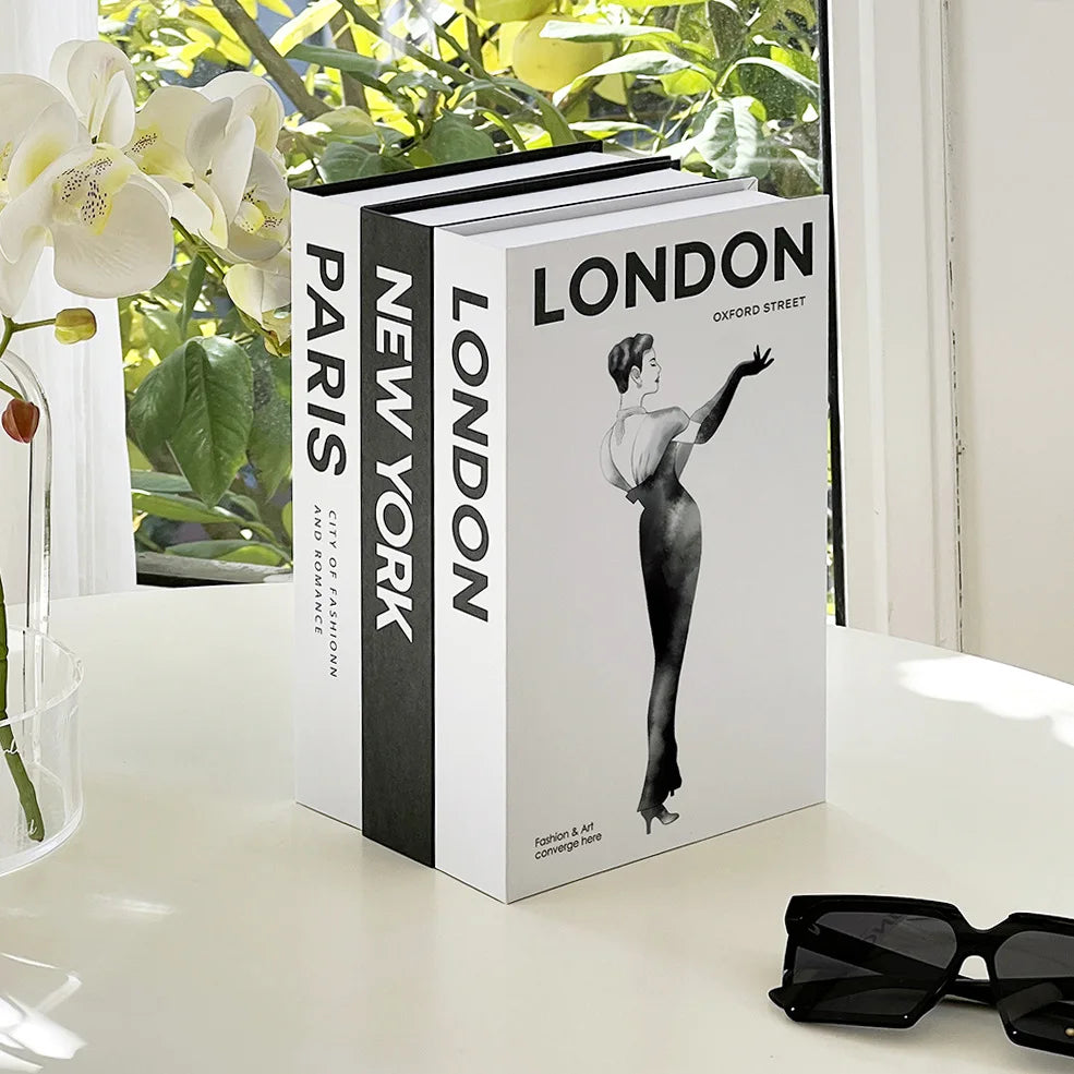 Luxury Modern Fake Books – Decorative Coffee Table & Home Ornaments