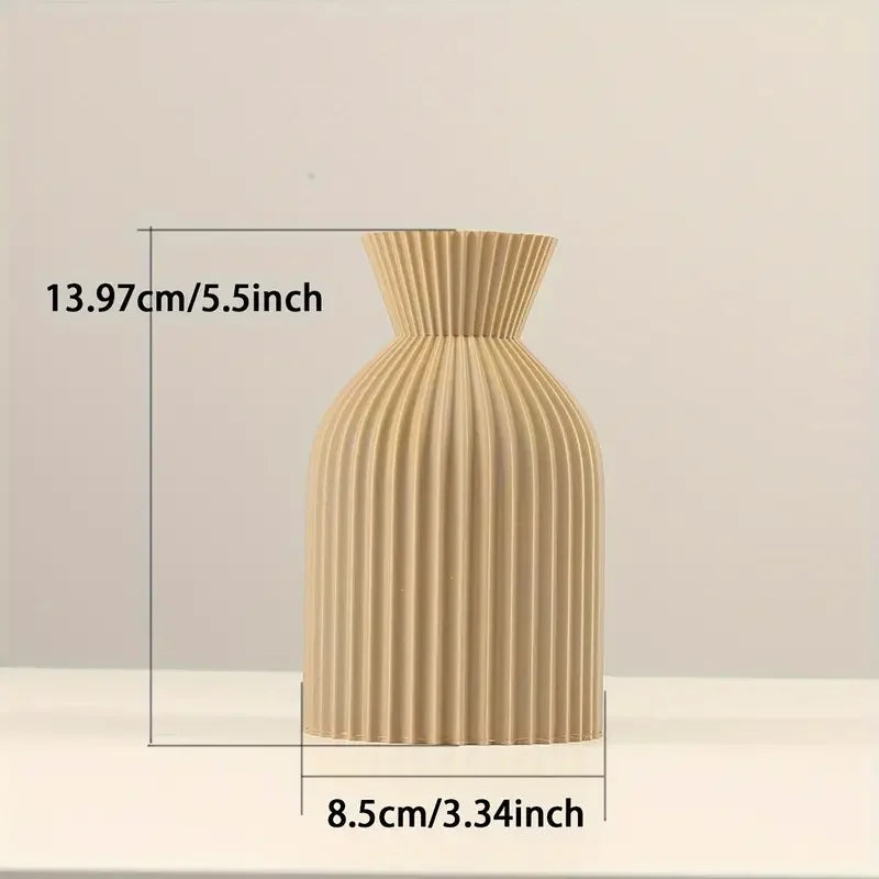 Modern Plastic Vase – Lightweight & Stylish Décor