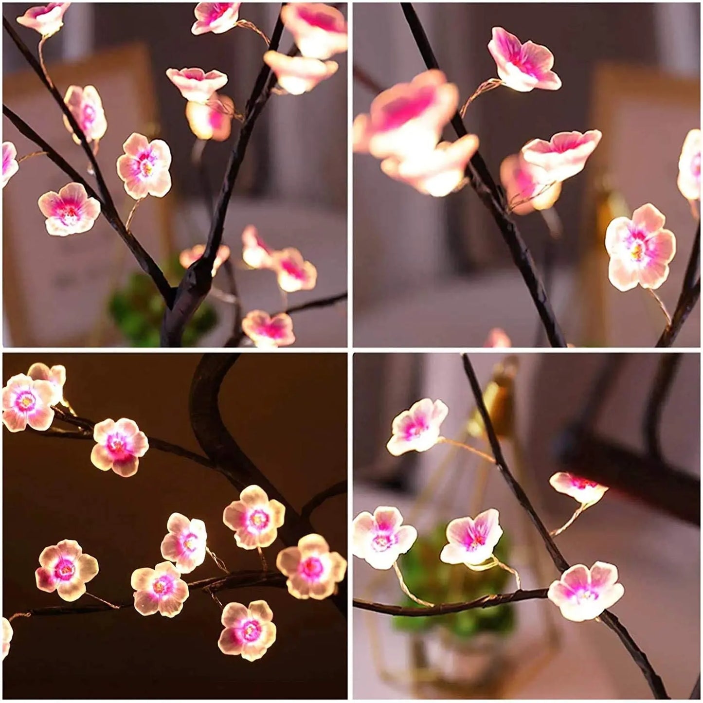 Cherry Blossom LED Table Tree Night Light