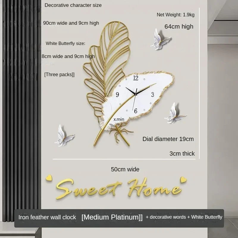 Luxury Artistic Wall Clock