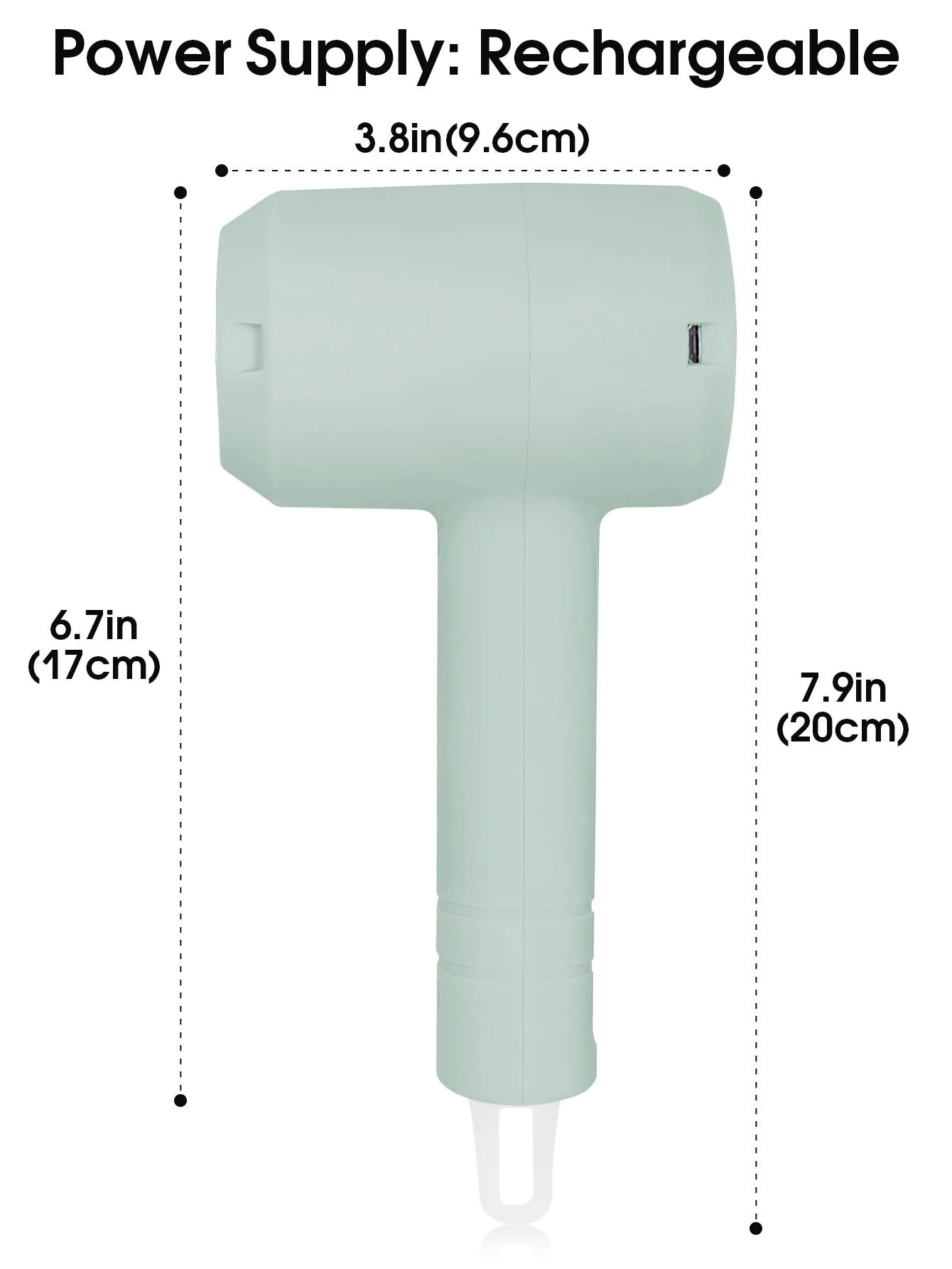 Electric Milk Frother & Whisk – 3-Speed Portable