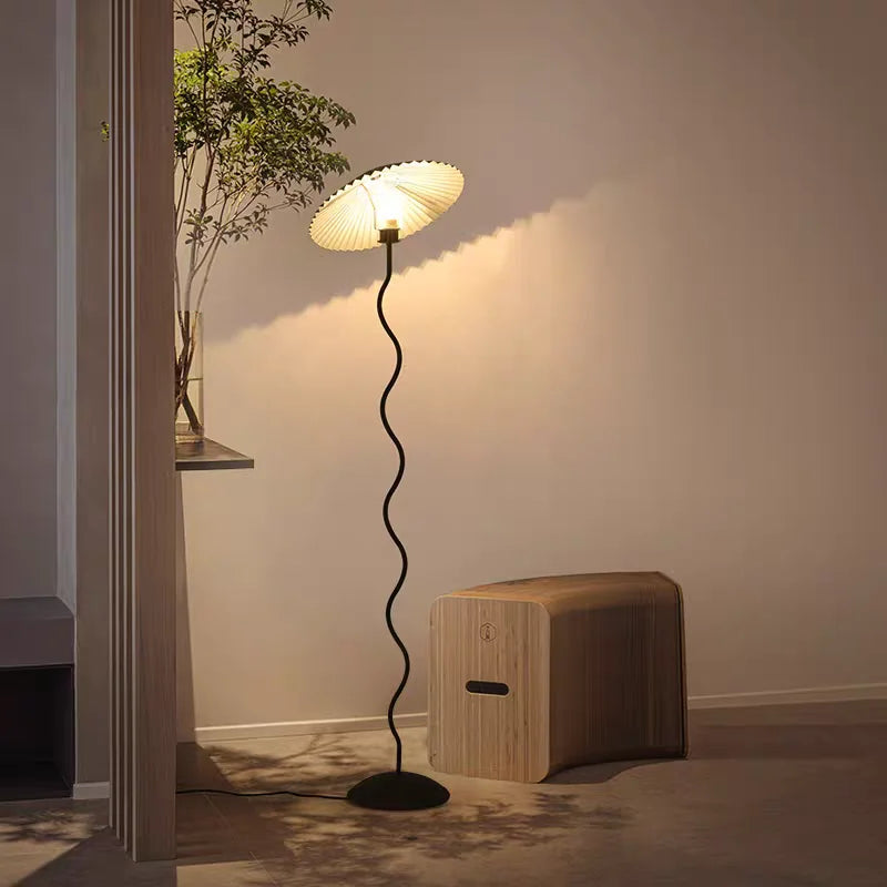 Nordic Pleated Floor Lamp