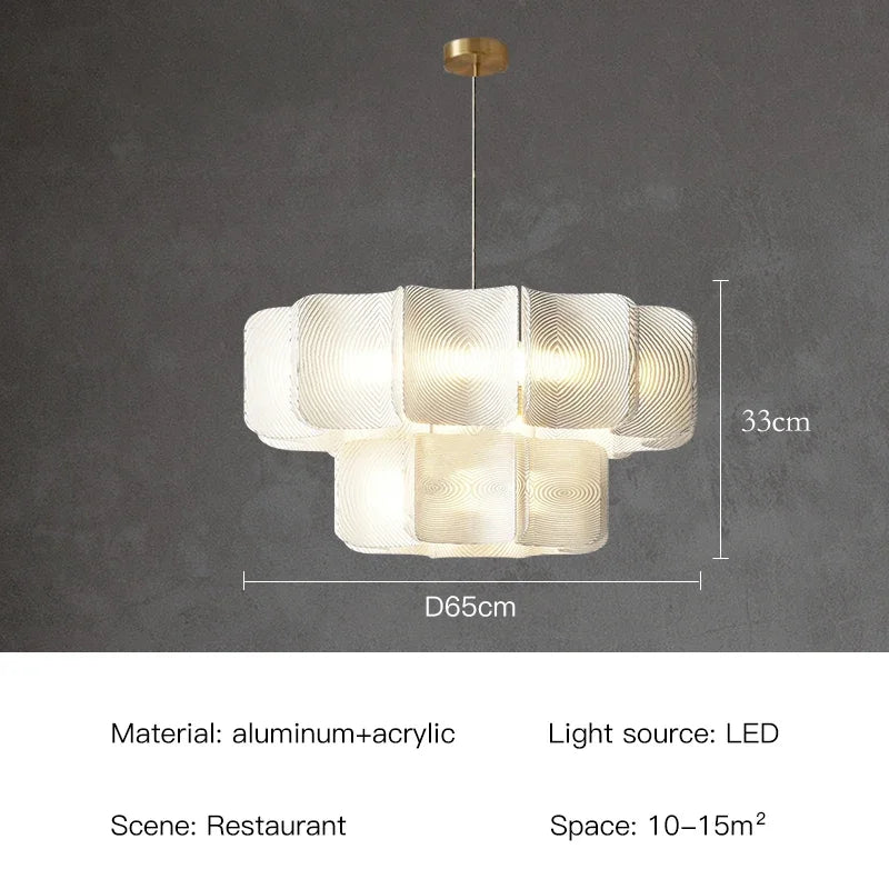Cream Wabi Sabi Pendant Light