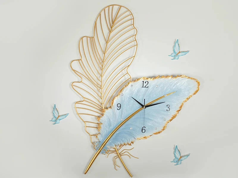 Minimalist Iron Wall Clock