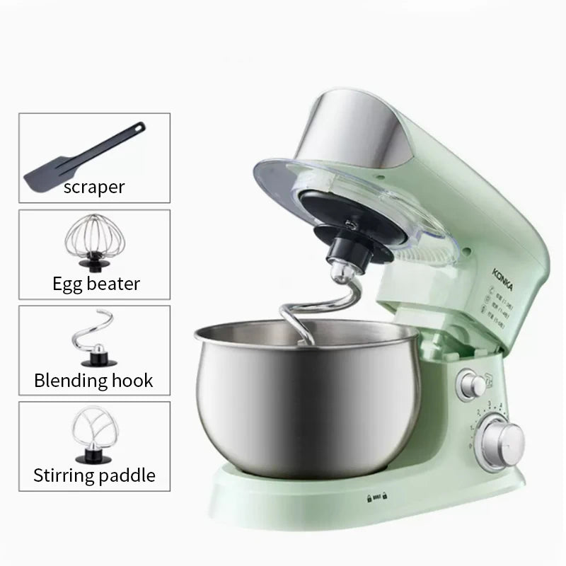 Multifunctional Chef Machine – Automatic Dough Kneader & Egg Beater (3L)