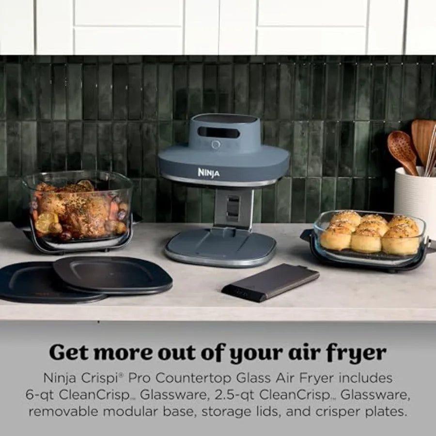 Crispi Pro 6-in-1 Glass Air Fryer