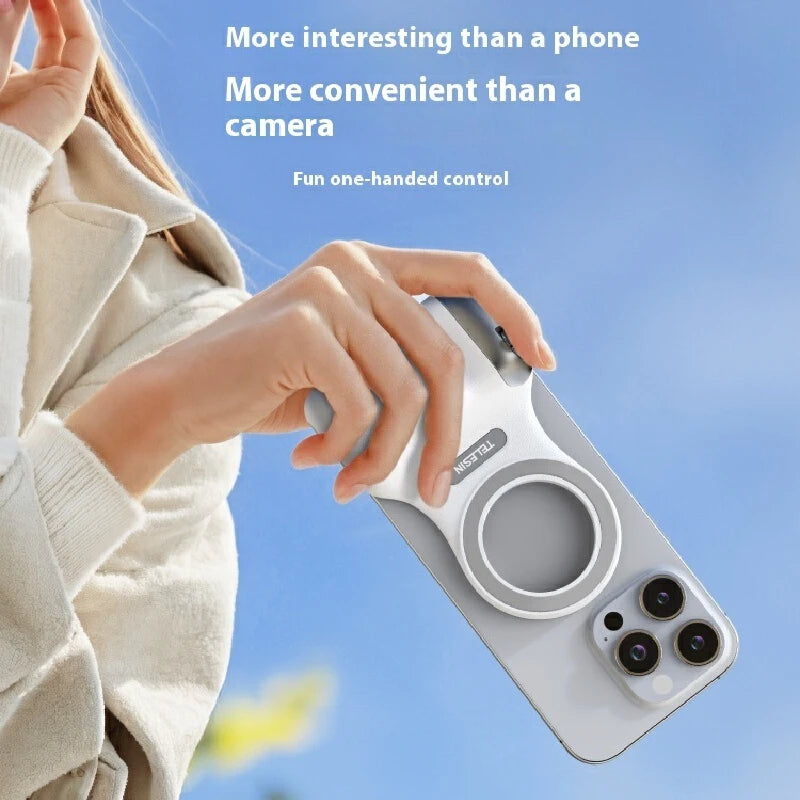 Magnetic Hand Grip Phone Holder for iPhone/Android