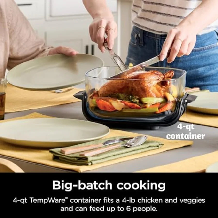 Crispi 5-in-1 Glass Air Fryer