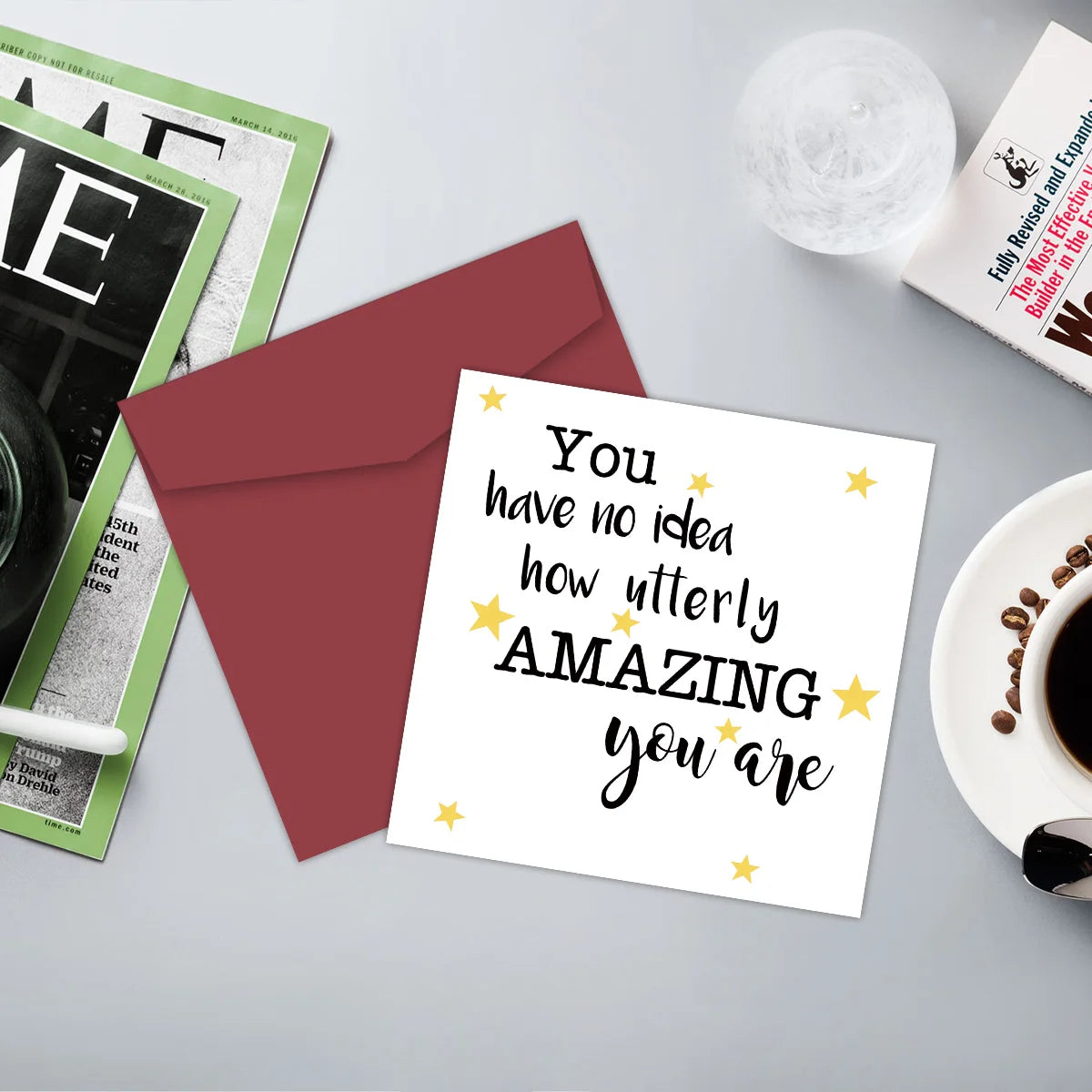 Funny & Encouraging Greeting Card – Birthday, Congratulations & Thank You