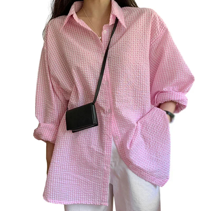 Women’s Long Sleeve Sunscreen Shirt – UV Protection & Comfort