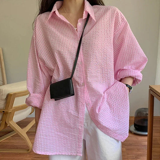 Women’s Long Sleeve Sunscreen Shirt – UV Protection & Comfort