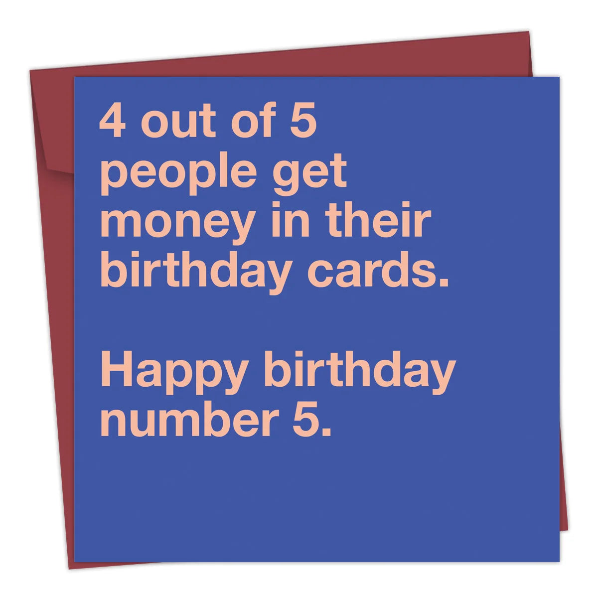 Funny & Encouraging Greeting Card – Birthday, Congratulations & Thank You