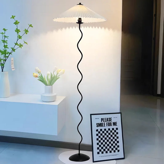 Nordic Pleated Floor Lamp