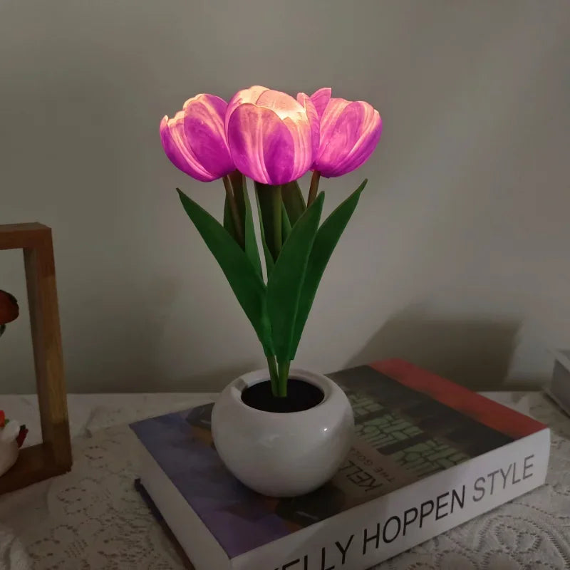 LED Tulip Night Light