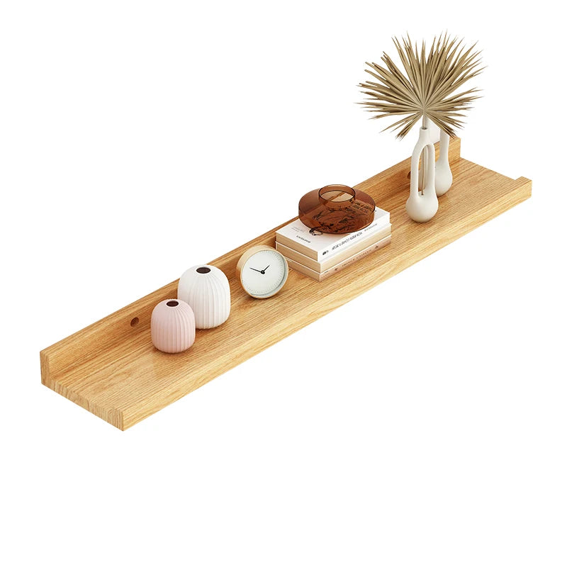 Rectangular Wooden Wall Plant Rack