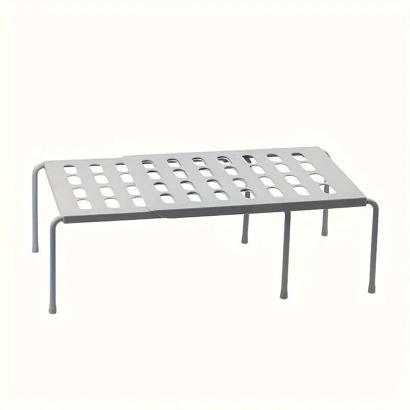 Adjustable Multi-Tier Plastic Shoe Rack