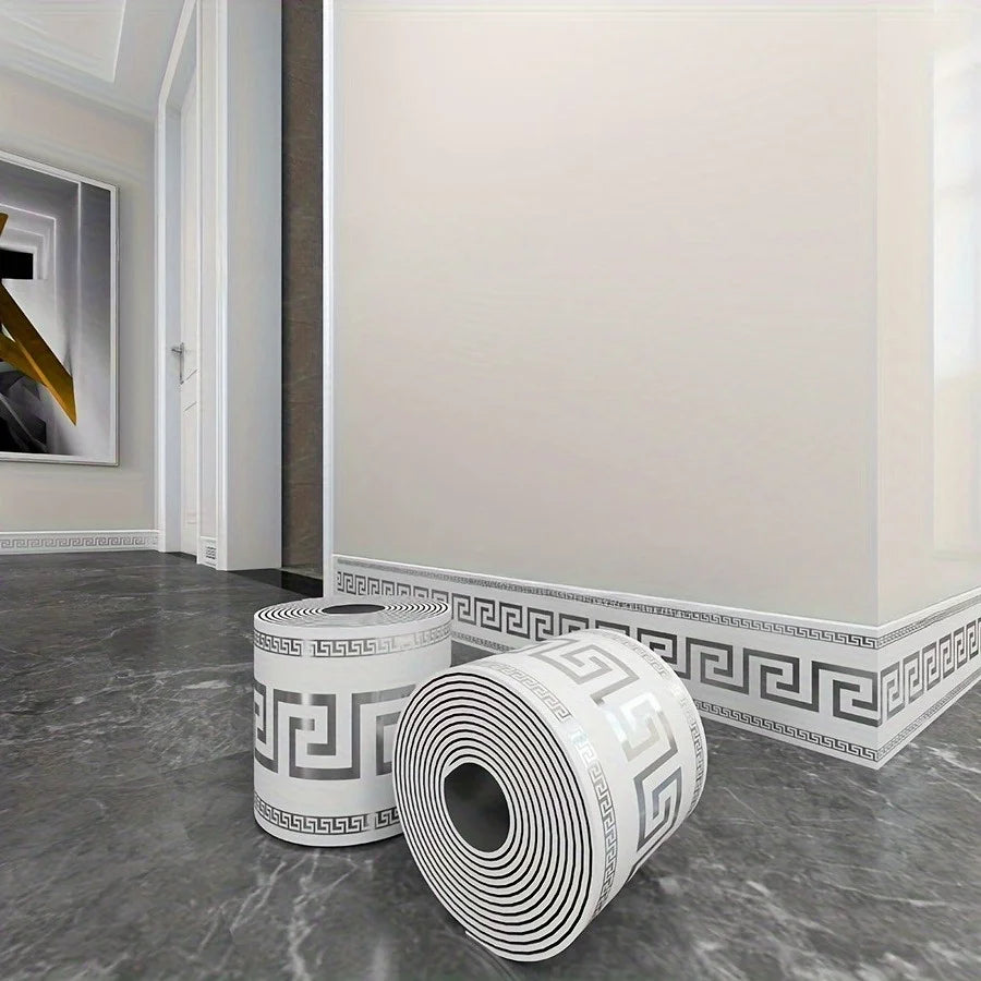 Luxury Self-Adhesive Wall & Floor Border – Protective Trim Roll