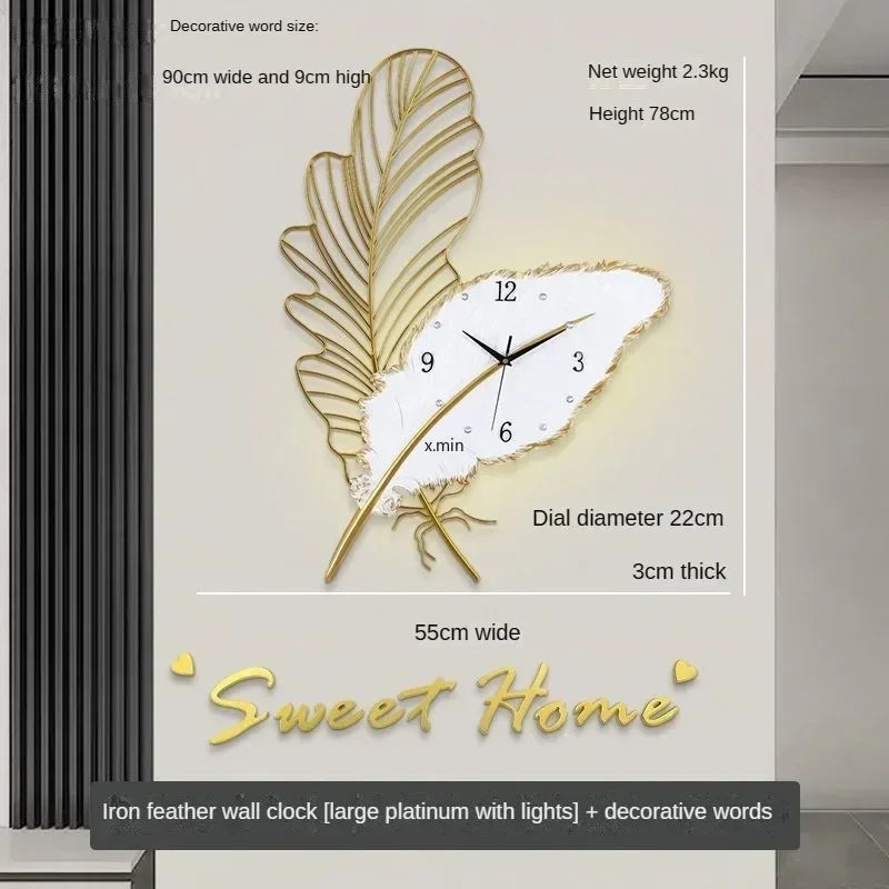 Luxury Artistic Wall Clock
