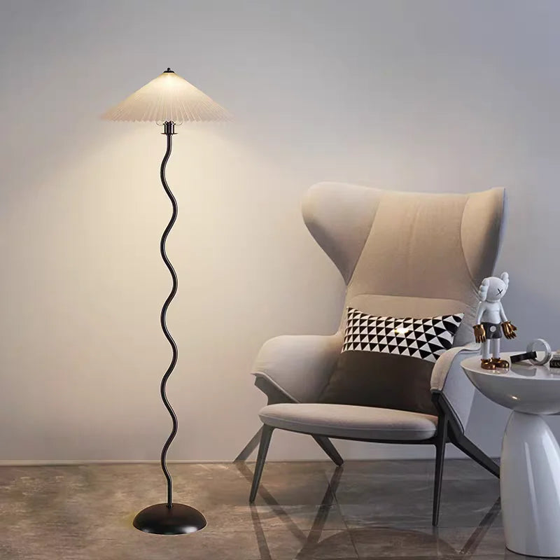 Nordic Pleated Floor Lamp