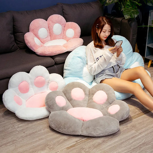 Cat Paw Plush Cushion