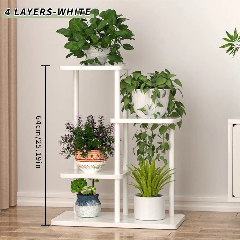 Wooden Multi-Layer Plant Stand