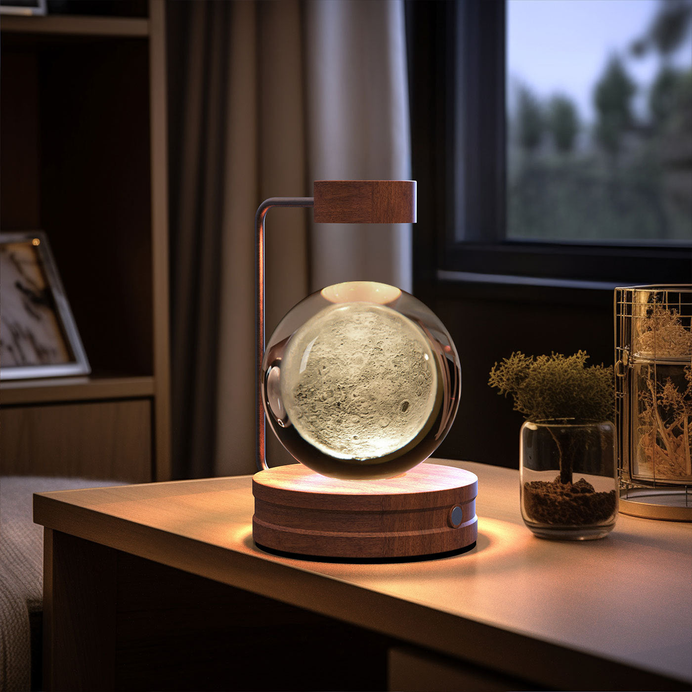 Crystal Ball Dinosaur Night Light – USB Powered