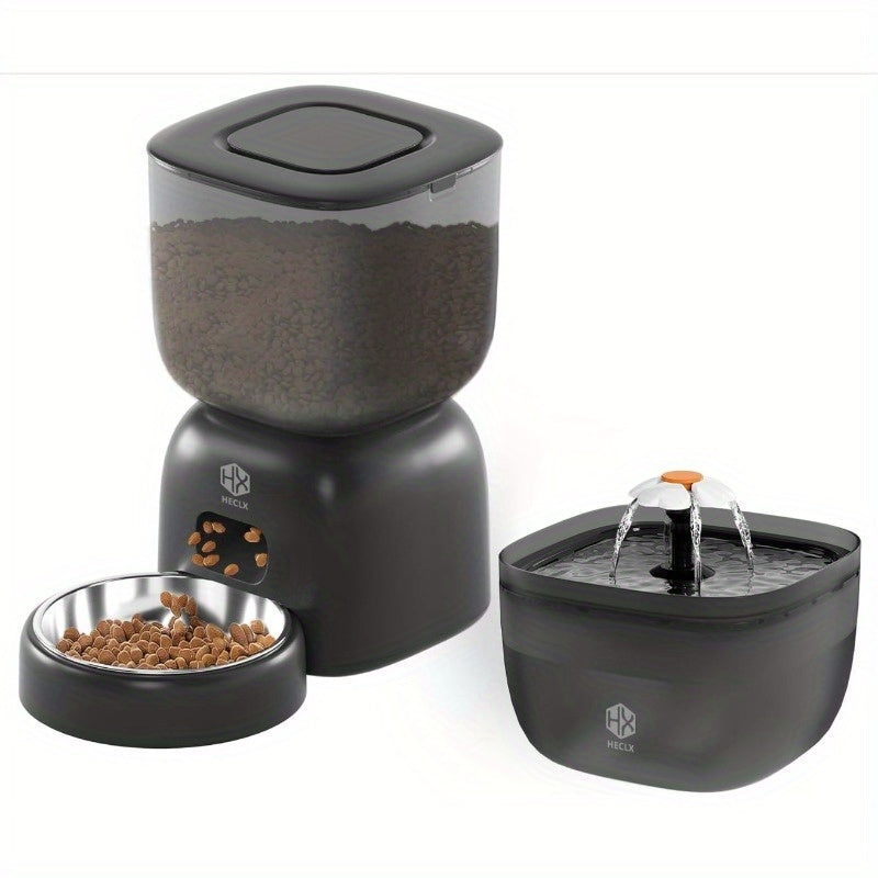 Smart Pet Feeding System – Automatic Feeder & Water Dispenser