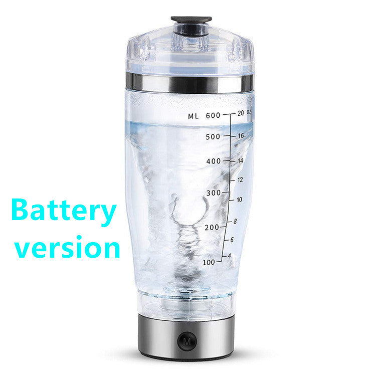 USB Rechargeable Electric Shaker Bottle – Protein & Coffee Mixer