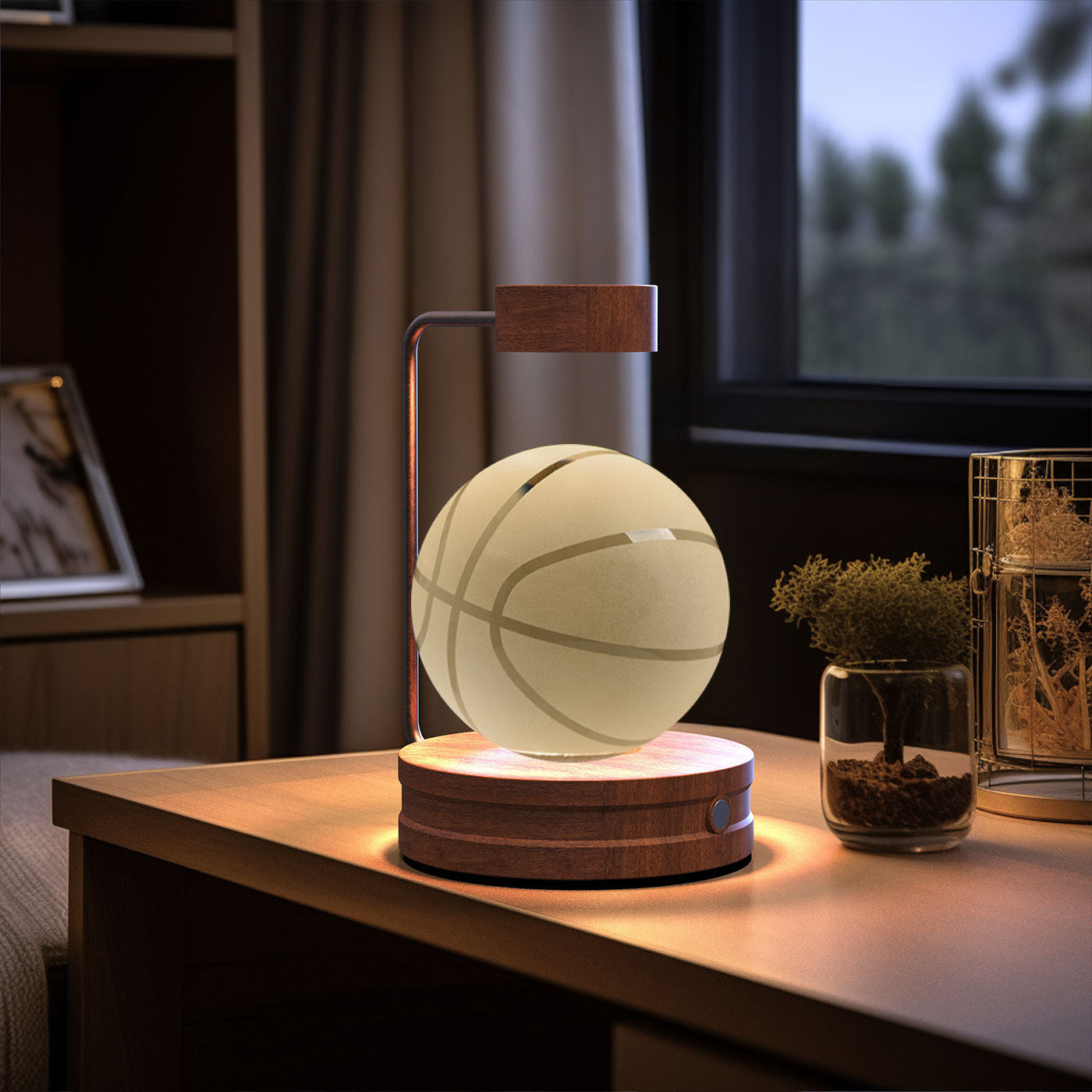 Crystal Ball Dinosaur Night Light – USB Powered