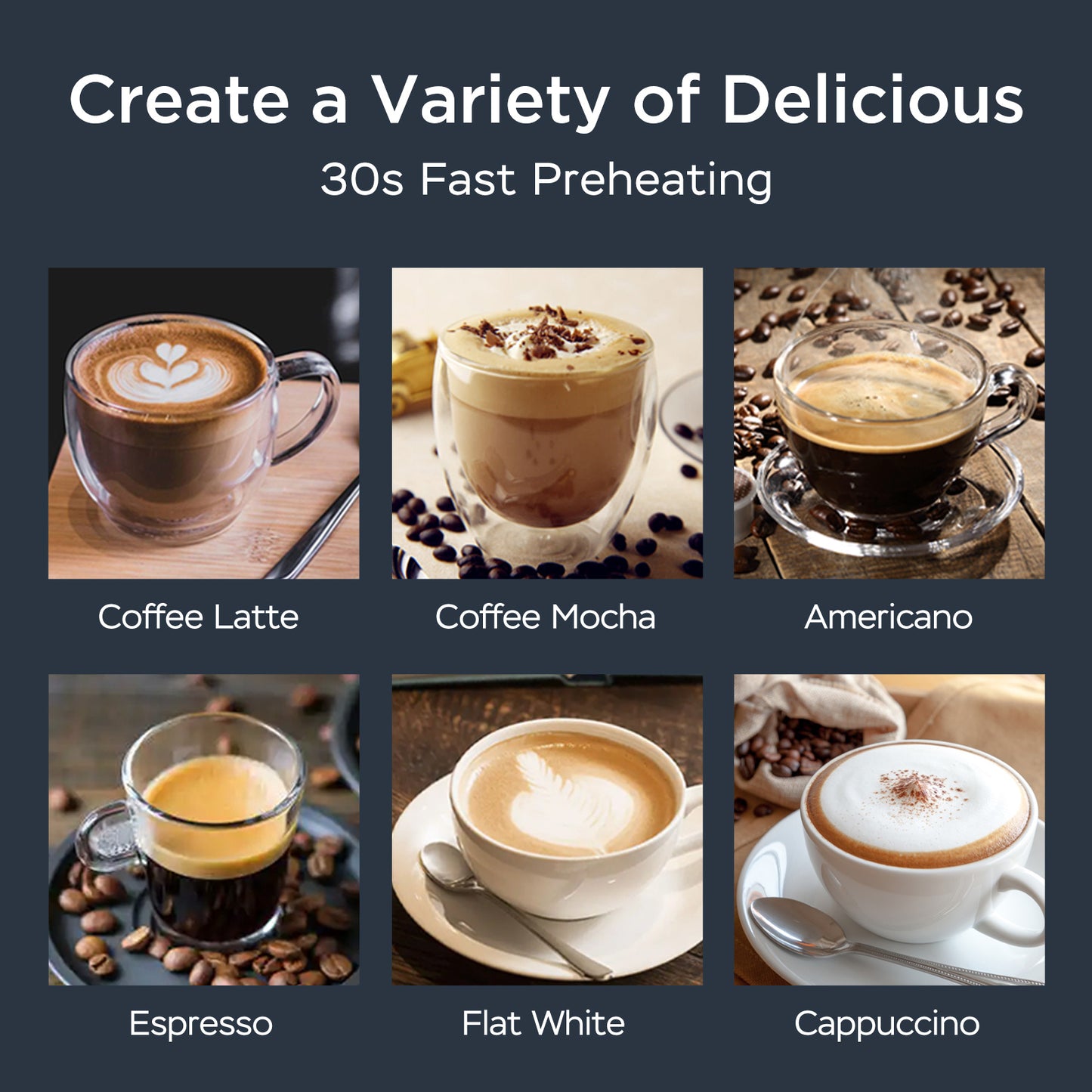 Geek Chef Barista Series Espresso Maker