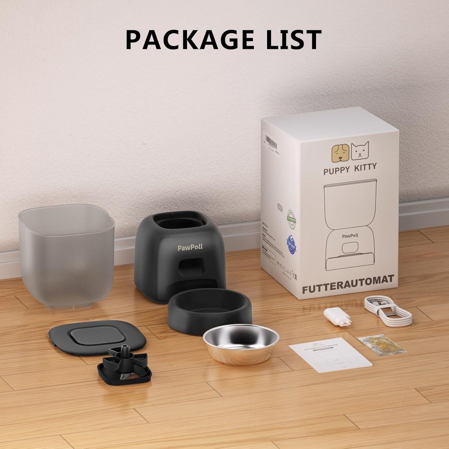 Smart Pet Feeding System – Automatic Feeder & Water Dispenser