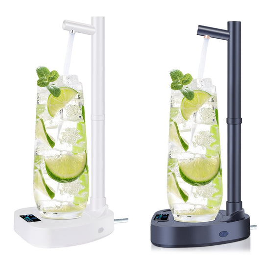 Automatic Rechargeable Water Dispenser with Stand – Desktop Bottle Pump