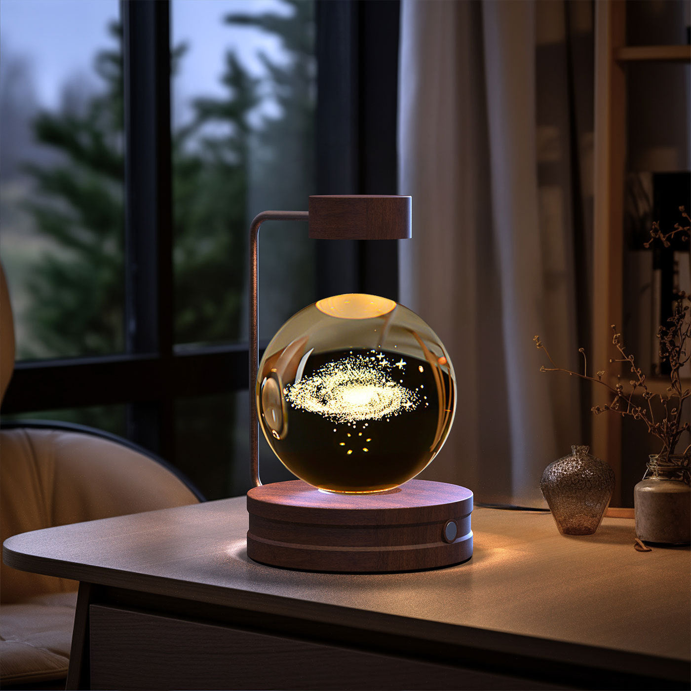 Crystal Ball Dinosaur Night Light – USB Powered